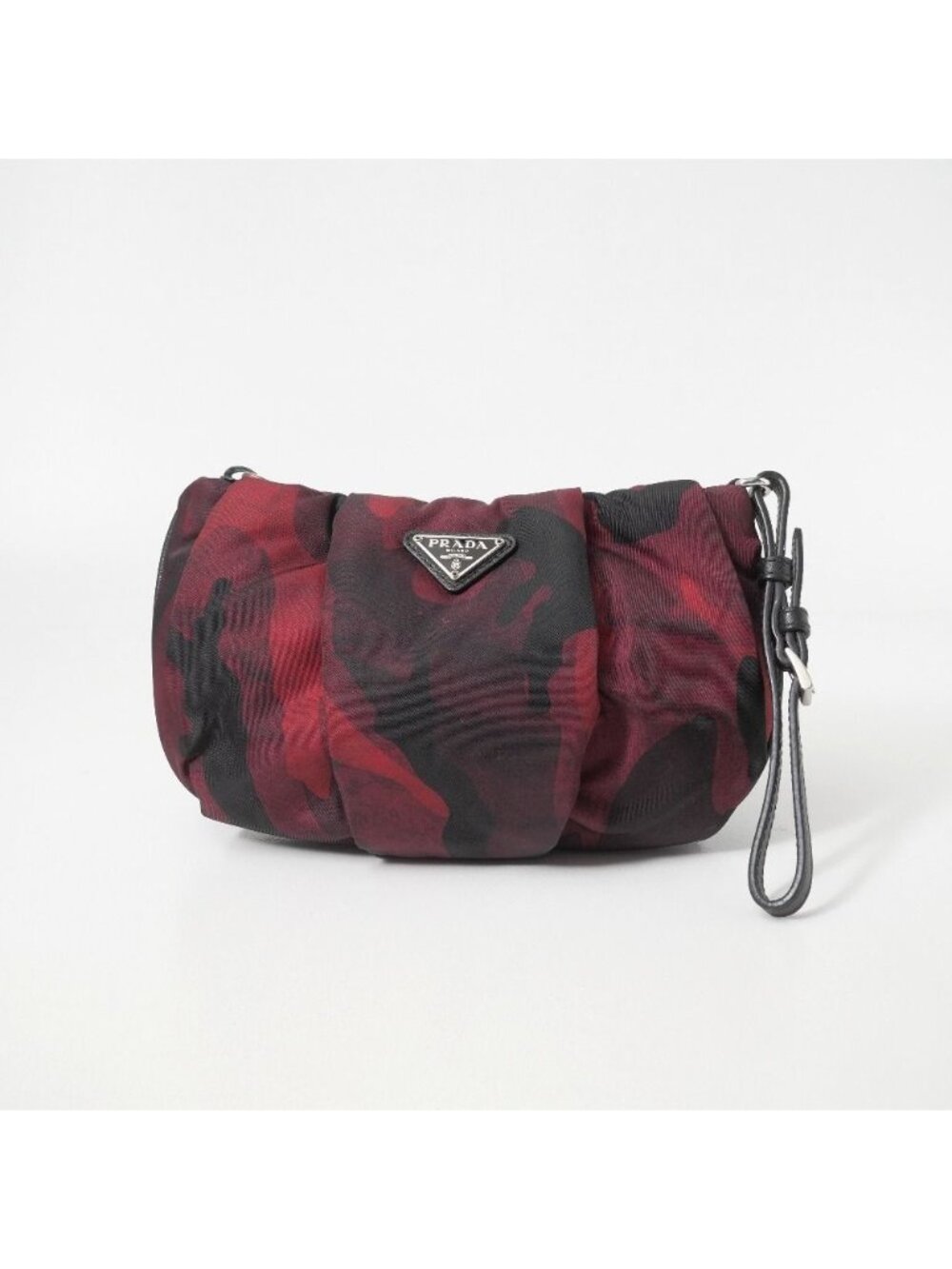 Prada Pouch Triangle Logo Camouflage